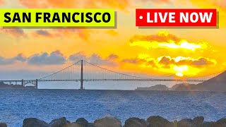 🔴 San Francisco Skyline LIVE · Mersea Restaurant 🌴 Treasure Island