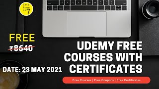 Udemy Free Courses with Certificates | Udemy Coupons | Leaning Courses