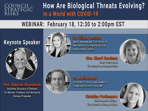 How are Biological Threats Evolving? in a World with COVID-19