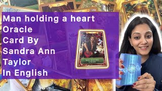 45. Learn Man Holding A Heart Energy Oracle Card
