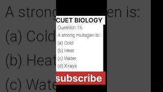 2 most expected questions of CUET BIOLOGY #shorts #cuet2022 #cuetbiology #physicswallah #neet2022