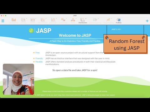📊 تعلم التصنيف باستخدام Random Forest في JASP