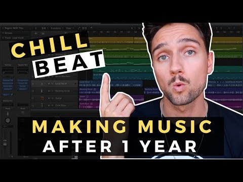 HOW CHILL IS THIS BEAT?! (making music after 1 YEAR of producing)