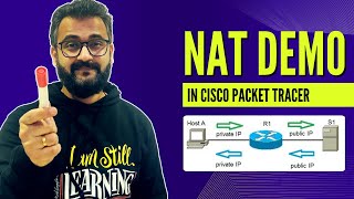 How NAT works - Live demo on cisco packet tracer