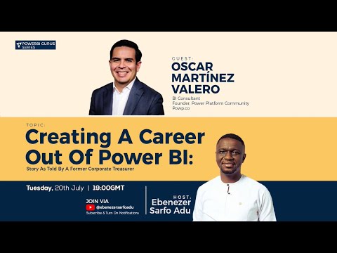 Power BI Guru Series E06 || Creating a Career out of Power BI w/Oscar Martinez Valero