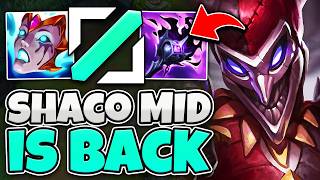 I AM ADDICTED TO PLAYING SHACO MID! (MY NEW ROLE?)