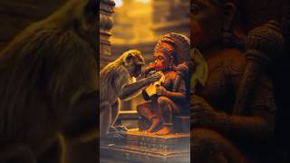 Ghane Gande Song  | Jai Shree Ram | Jai Bajrang Bali | Lovely | #music #love #bajrangbali #monkey