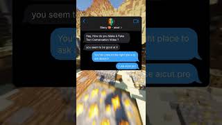How to make Fake Text Conversation Story Video #faketext #textstory #chatstory #sms #texting #aicut
