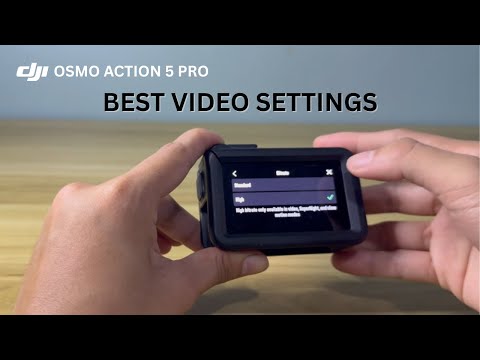 DJI OSMO ACTION 5 PRO | Best Video Settings 2025
