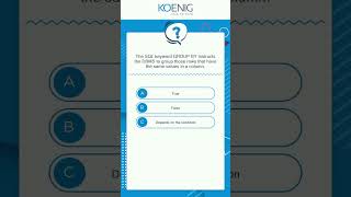 Learn Introduction To SQL Databases-55315 online | Koenig Solutions