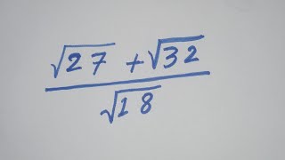 How To Solve This Radical Expression Without Using Calculator