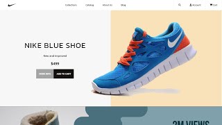 How to Create a Product Landing Page Using HTML & CSS | Step-by-Step Tutorial