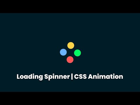 Loading Spinner | CSS Animation | The Webfix