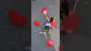 She should compete in men's division! #shorts #bouldering