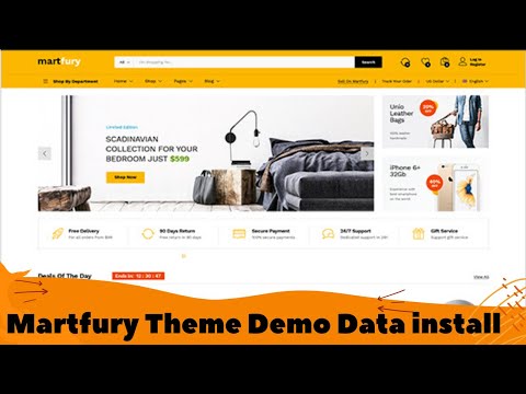 Martfury - WordPress woocommerce Theme install & Demo import | the codestar | ( part-1)