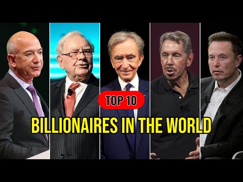 Top 10 Richest Man in the World 2025 💰🌍 | Billionaire Rankings
