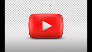 Subscribe Please 3d YouTube Icon Smooth Surface .  @quickgraphics2143