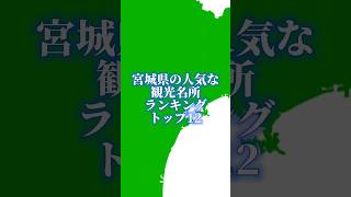 宮城県の人気な観光名所ランキングトップ12#地理系を終わらせない #地理系を救おう#47都道府県企画