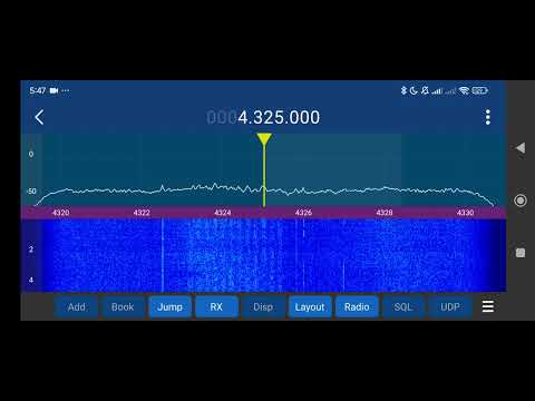 Poor signal on 4325 khz