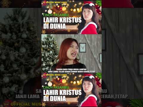 Lahir Kristus Di Dunia - Cindy Pasaribu #christmas #lagunatalbaratterbaru #shorts