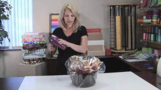 How to Shrink Wrap a Gift Basket