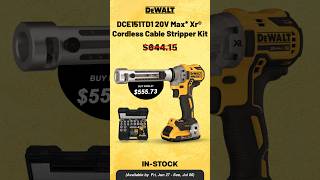 In Stock | Dewalt DCE151TD1 Cordless Cable Stripper Kit |Authorized Distributor |KPaul-Veteran Owned