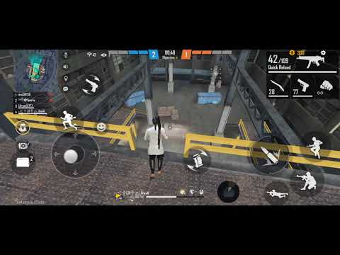 My First video in free fire rank pushig 😍☺️
