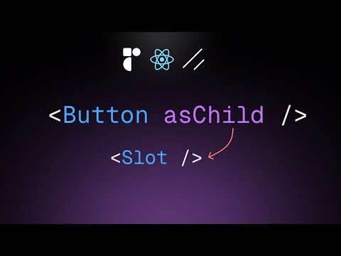 Master React Patterns: asChild Prop & Slot Component Explained | Inspired by Radix UI & Shadcn
