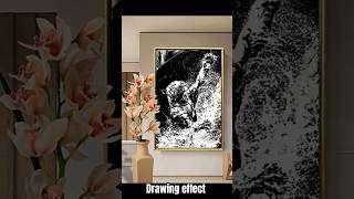 Drawing effect .. Easy photoshop tutorial