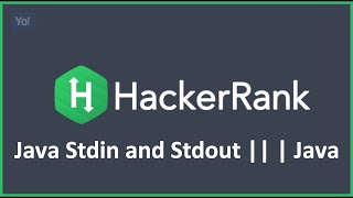 Java Stdin and Stdout || Hacker Rank Solution in Java