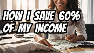 How I Save 60% Of My Income