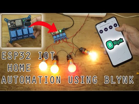 ESP32 IOT based Home Automation Project