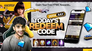 TODAY EWC REDEEM CODE 🥳 Free Fire MaX