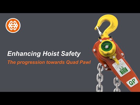 William Hackett SS-L5 QP Lever Hoist - The Progression Towards Quad Pawl