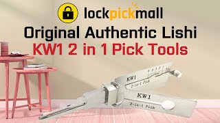 Original Authentic Lishi KW1 2 in 1 Pick Tools