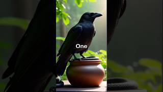 Clever Crow Outsmarts a Snake 🐍 | Smart Thinking Wins #aadistories #motivation #shorts #animalstory