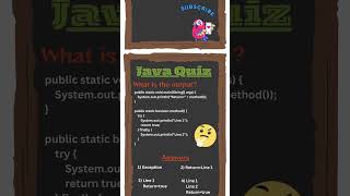 Java Quiz 4 Exception Handling 2 #shorts #javaquiz #java #dui  #expertzone #javaexception