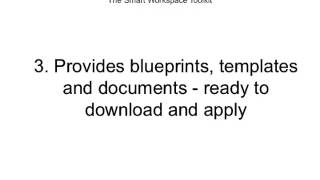 The Smart Workspace Toolkit