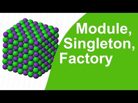 Programming Patterns. Module, Singleton, Factory