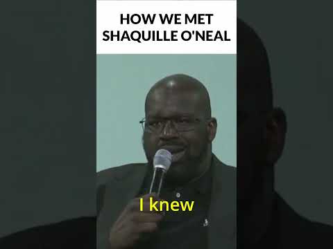 How our company became partnered with Shaquille O’Neal