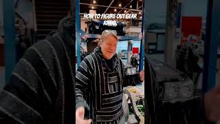 How To Figure Out Gear Ratio.  #gearratio #cartips #protips