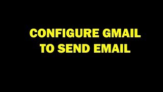 eLab - Configure Gmail to send Email