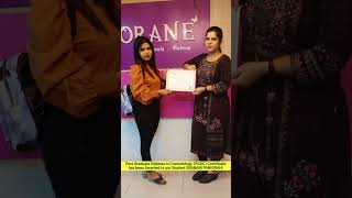 PGDC Certificate Awarded to Orane Student
