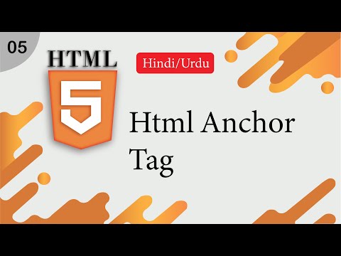 Html Anchor Tag Tutorial in Hindi/Urdu