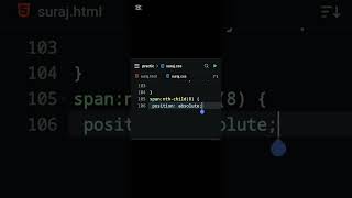 CSS se 2D abstract animation design kaise banaya#viralshort #code #html5