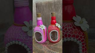 Bottle Art #shorts #youtubeshorts #bottleart #diy #homedecor #handmade