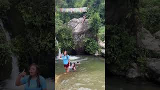 Okhreni waterfall diving
