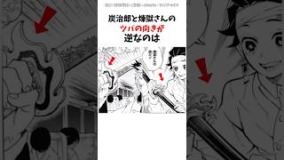 【鬼滅の刃】炭治郎と煉獄さんのツバの向きが逆なのは　#鬼滅の刃　#炭治郎  #無限城