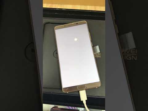 Huawei Mate 10 首次開機畫面