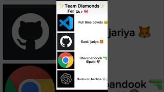 Team diamond 🤑#DevLife #SoftwareDeveloper #CodingLife #TechVlog #DeveloperDiaries